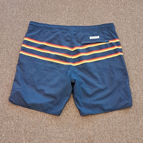 Fair Harbor Mens 38 Ozone Board Shorts Lined Swim Trunk Surf Athletic Navy *READ - Picture 2 of 11